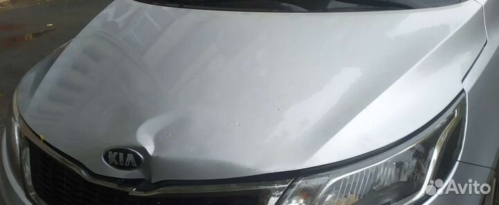 Капот на kia rio 3 оригинал оцинкованный(Киа Рио)