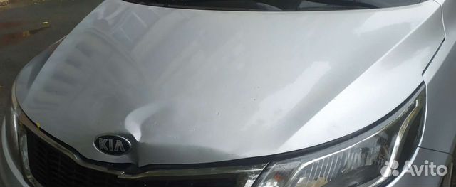 Капот на kia rio 3 оригинал оцинкованный(Киа Рио)