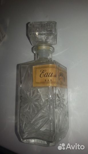 Флаконы от духов СССР винтажные раритет