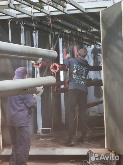 Порошковая покраска, пескоструй