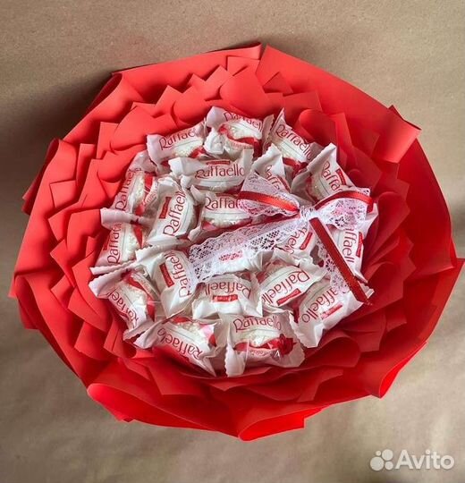 Букет из рафаэлло / Сладкий букет