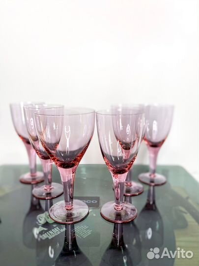 Фужеры цветное стекло СССР