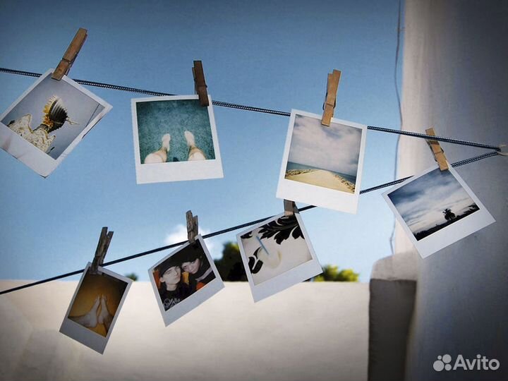 Фото в стиле полароид