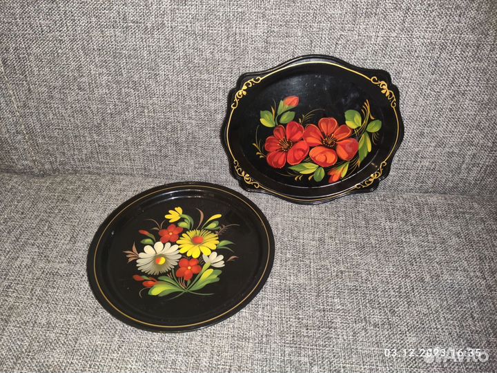 Жостовский поднос СССР