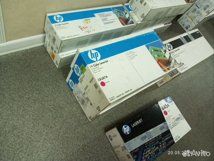 Картриджы HP