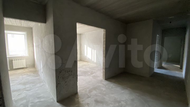 3-к. квартира, 94,4 м², 3/16 эт.