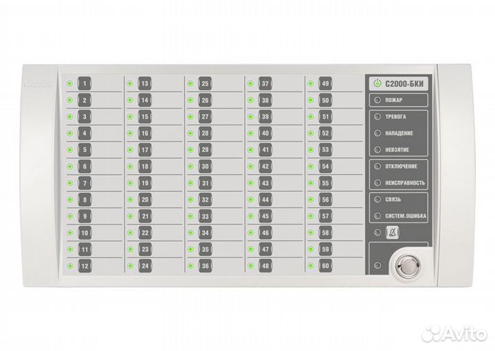С2000 бки 2rs485