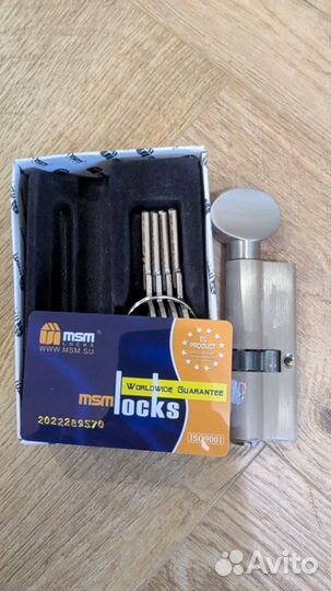 Цилиндр MSM ключ-вертушка CW 45/35:SN