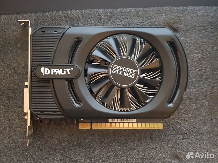 GTX 1650 Palit StormX 4GB