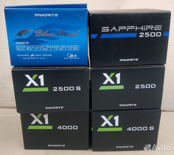 Катушки спиннинговые Favorite