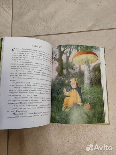 Книга для девочек Фея Фиалка, колдунья Календула