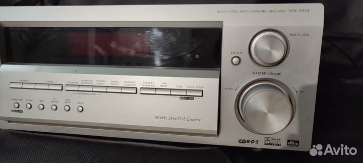 Ресивер pioneer vsx d514
