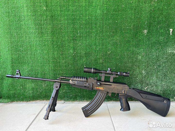 Игрушечный большой автомат с прицелом