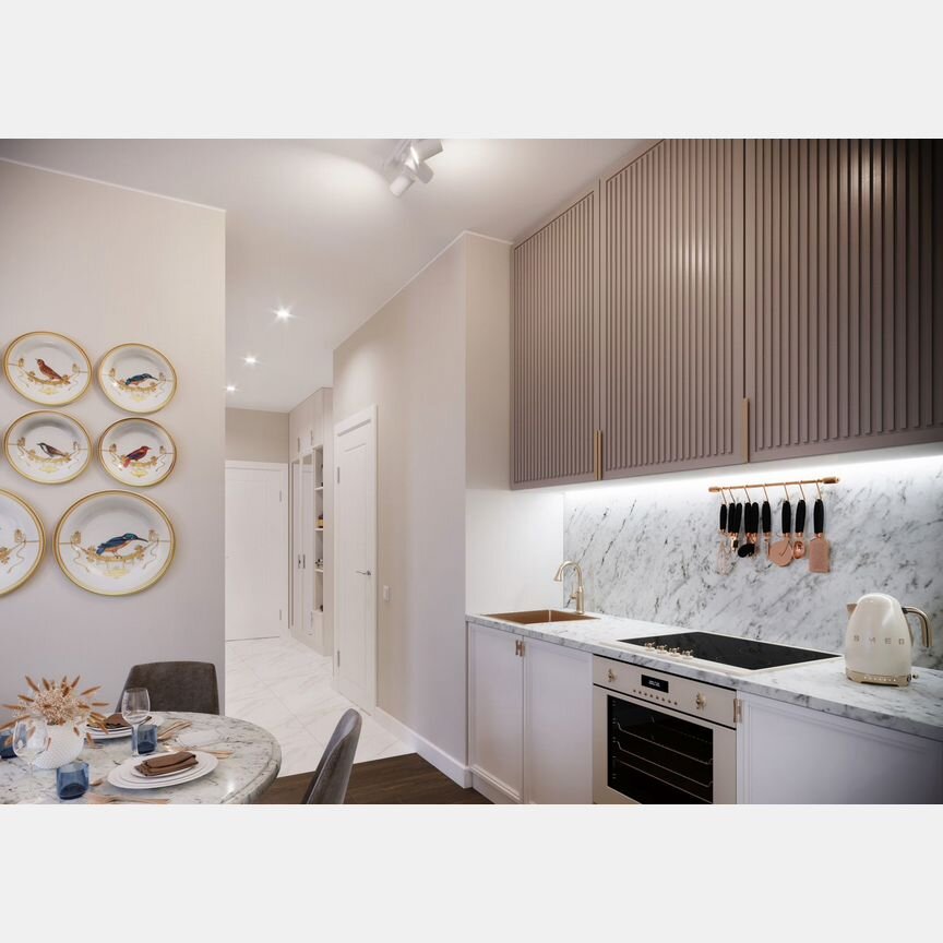 1-к. квартира, 39,5 м², 21/22 эт.