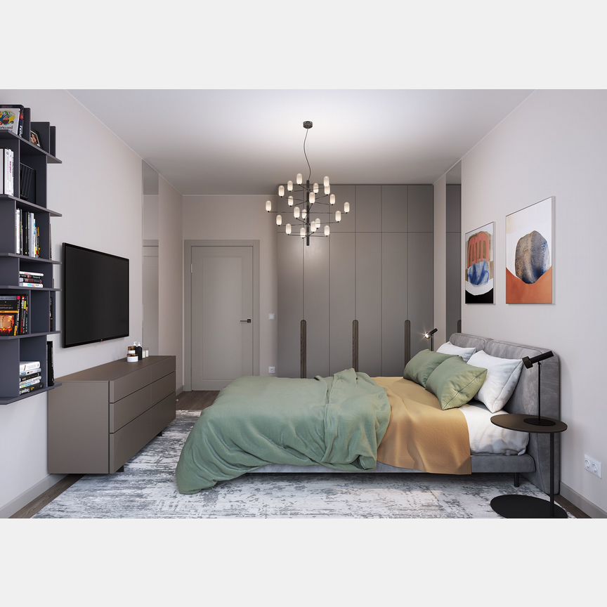 3-к. квартира, 87,2 м², 1/17 эт.