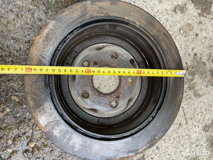 Диск тормозной задний Rx 3 Highlander 3