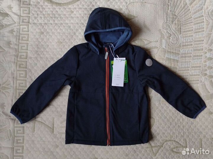 Новая куртка 110 name IT Softshell мальчика синяя