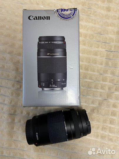 Объектив canon ef 75 300mm