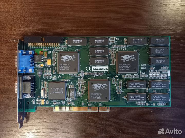 3dfx voodoo 2 8мб (Diamond Monster 3D II)