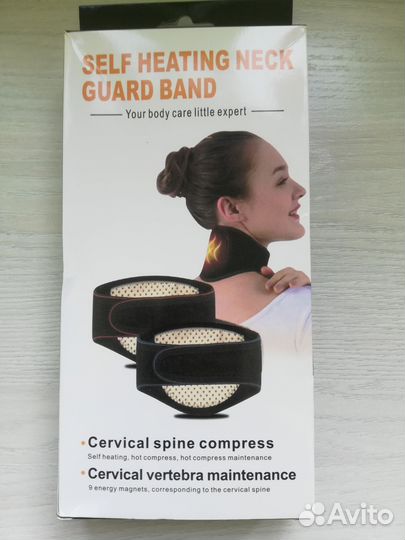 Турмалиновый пояс на шею с лечебным эффектом