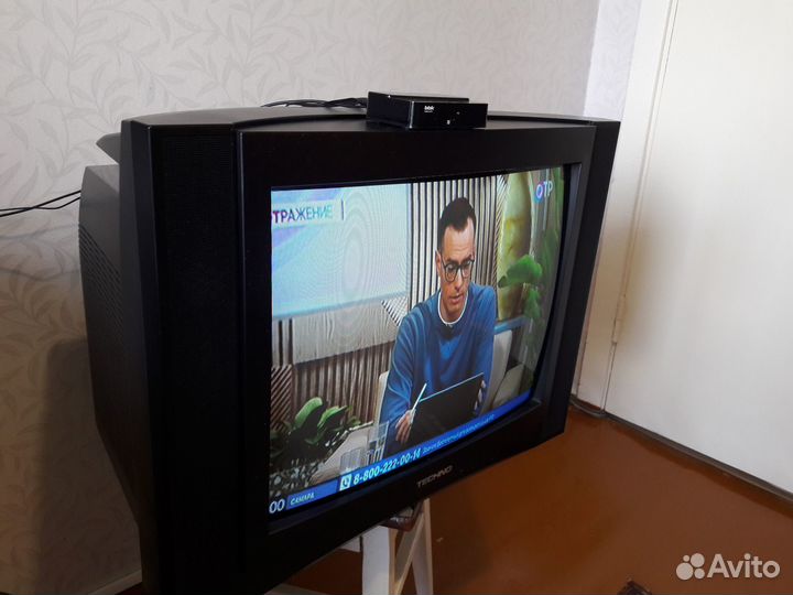 Телевизор techno TS-5407 c цифровой приставкой ввк