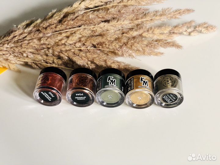 Минеральные тени для век KMCosmetics