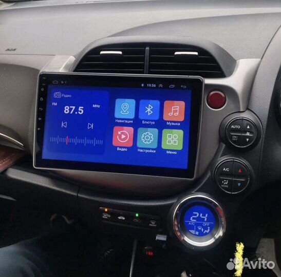 Хонда fit/shuttle android 10 дюймов
