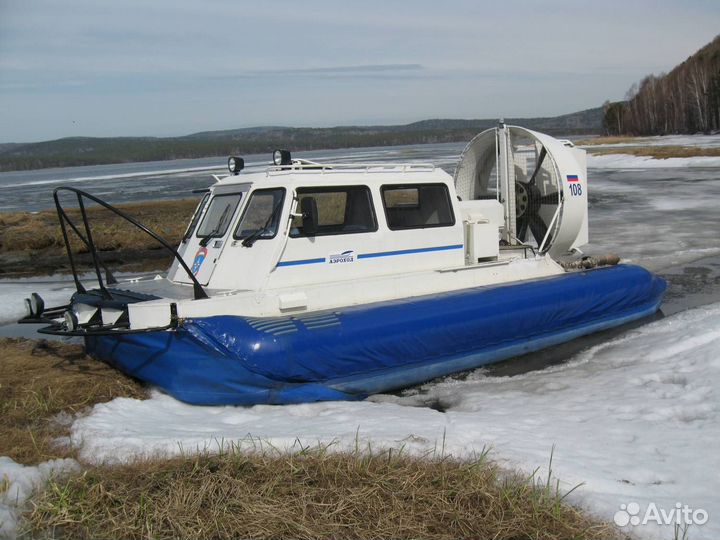 Гибкое ограждение на свп Хивус 6 скеги