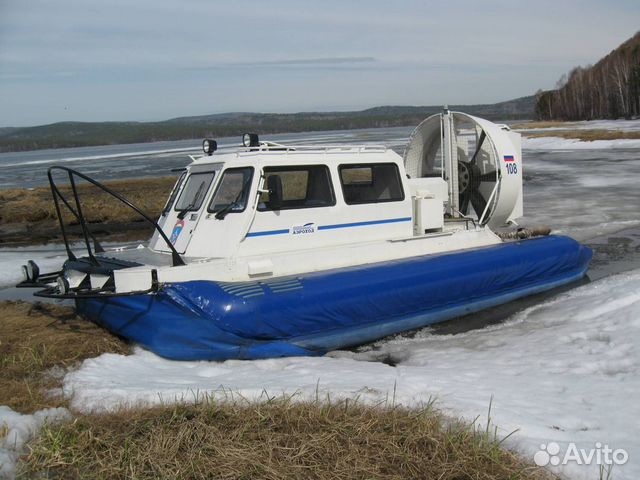 Гибкое ограждение на свп Хивус 6 скеги