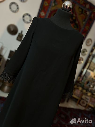 Платье женское черное 48