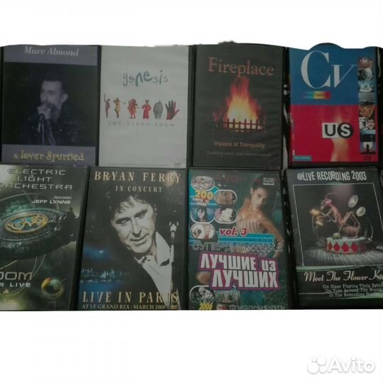 DVD Коллекция Rock музыка разные и т.д