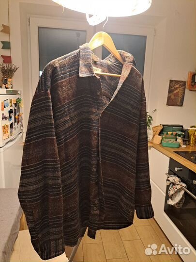 Рубашка оверсайз винтажная гоблинкор, гранж