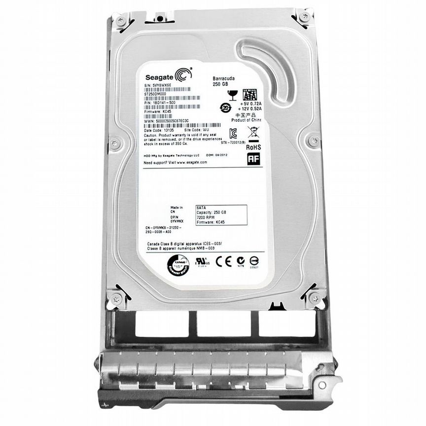 [YVMKX] Жесткий Диск Dell250gb Sata3 3,5" Hdd