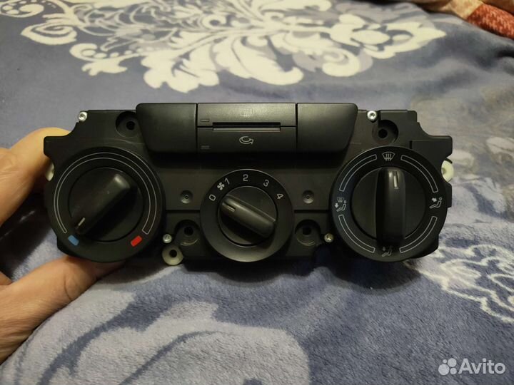 Блок управления климатом skoda octavia