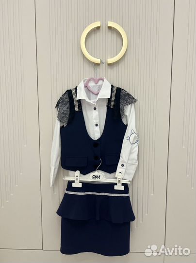 Школьная форма на девочку 128 mone