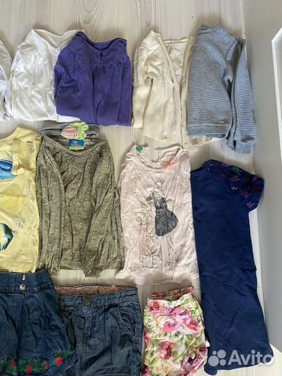 Вещи пакетом на девочку 104