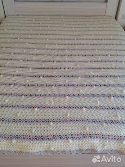 Вязанное покрывало