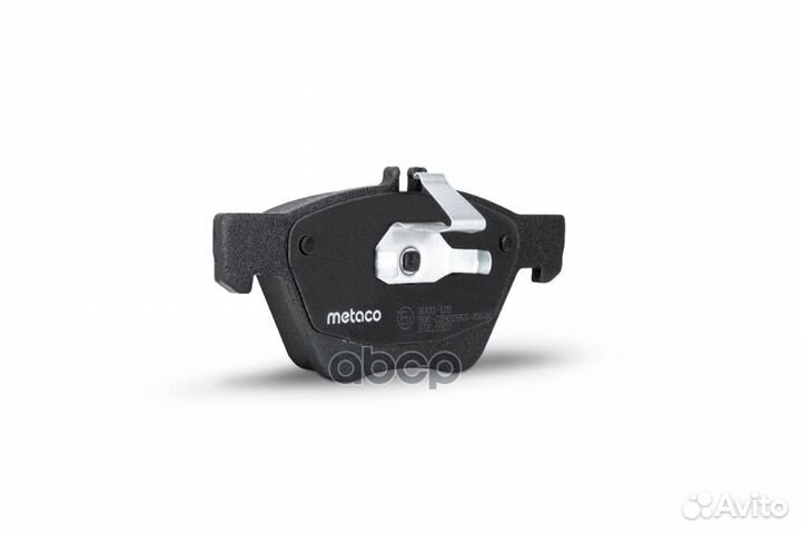 Колодки тормозные передние к-кт 3000-125 metaco