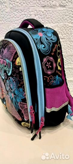 Ранец школьный grizzly+сумка для сменной обуви