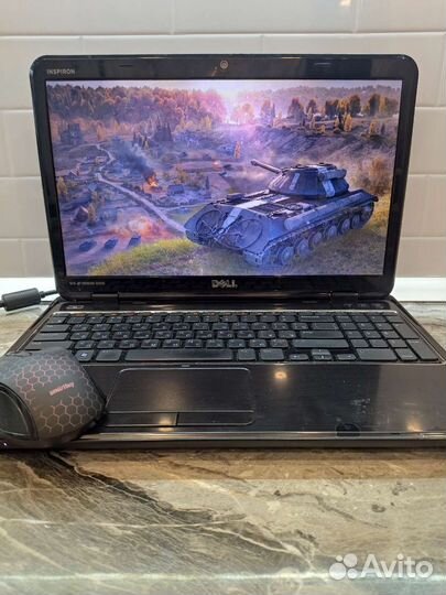 Игровой Dell core i7-8 ядер/NvidiaGT525M/SSD256