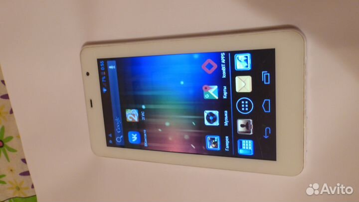 Планшет iconBIT nettab Pocket 3G NT-3602P white