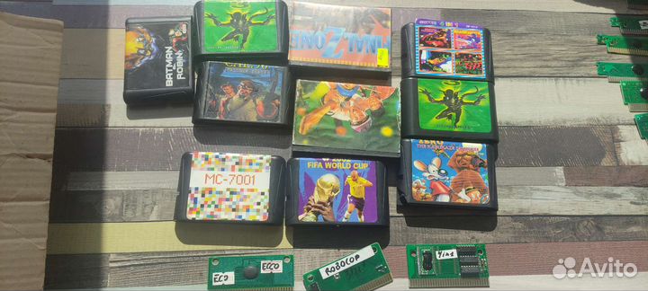 Картриджи для sega