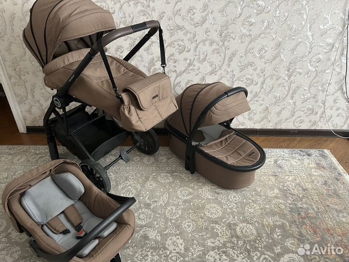 Модульная коляска 3 в 1 bubago voyage