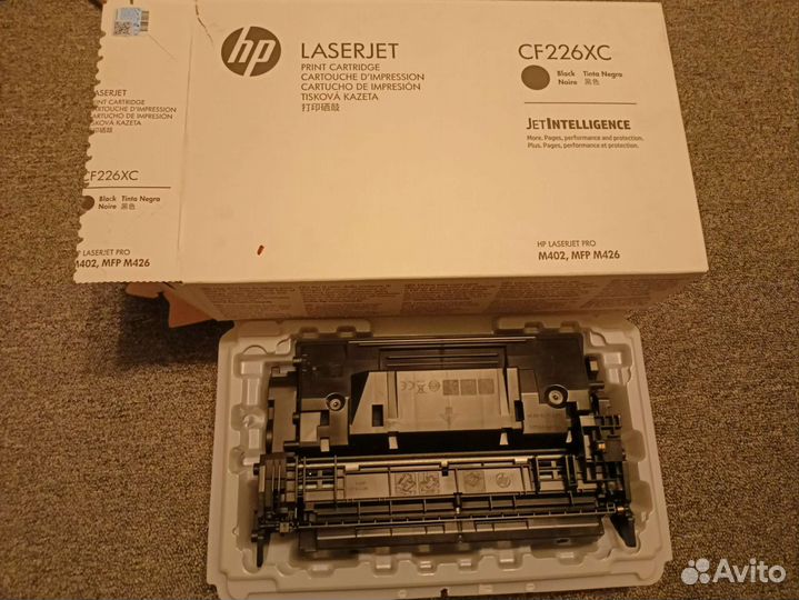 Картридж HP cf226xc, оригинал