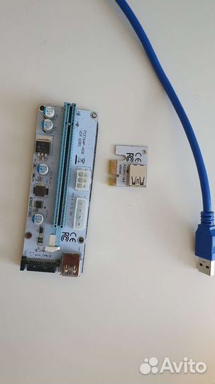 Райзер pci e x1 x16