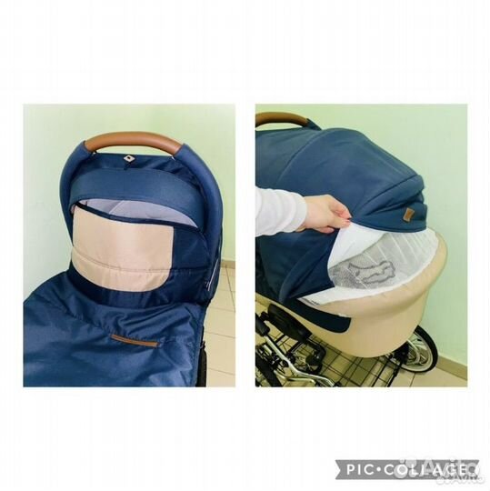 Коляска navington caravel blue