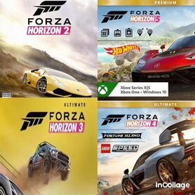 Forza horizon 2, 3, 4, 5ultimate