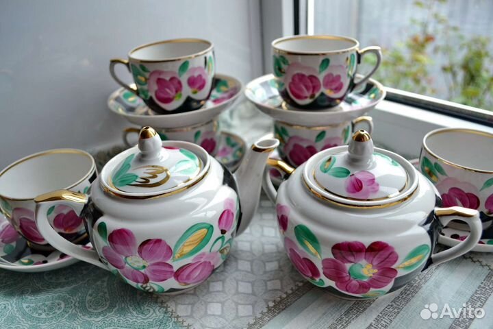 Чайный сервиз Вербилки СССР