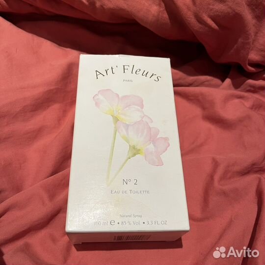 Винтажная Туалетная вода Art' Fleurs №2