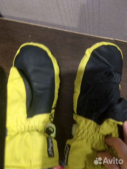 Варежки детские на 6-8